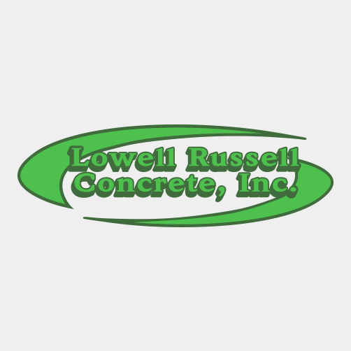 Lowell Russell Concrete logo
